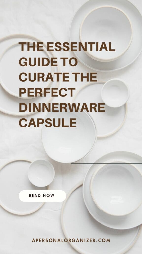 The Essential Guide to Curating the Perfect Dinnerware Capsule