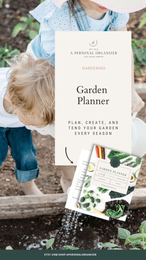 The Garden Planner by A Personal Organizer