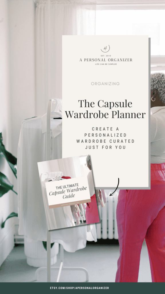 The Closet Capsule Wardrobe Planner