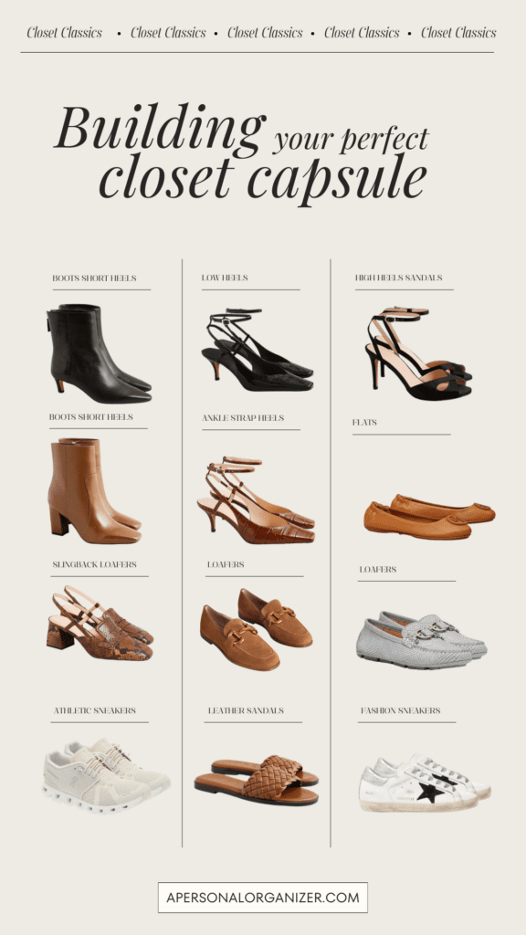 Bulding your perfect closet capsule with classics - The Shoes